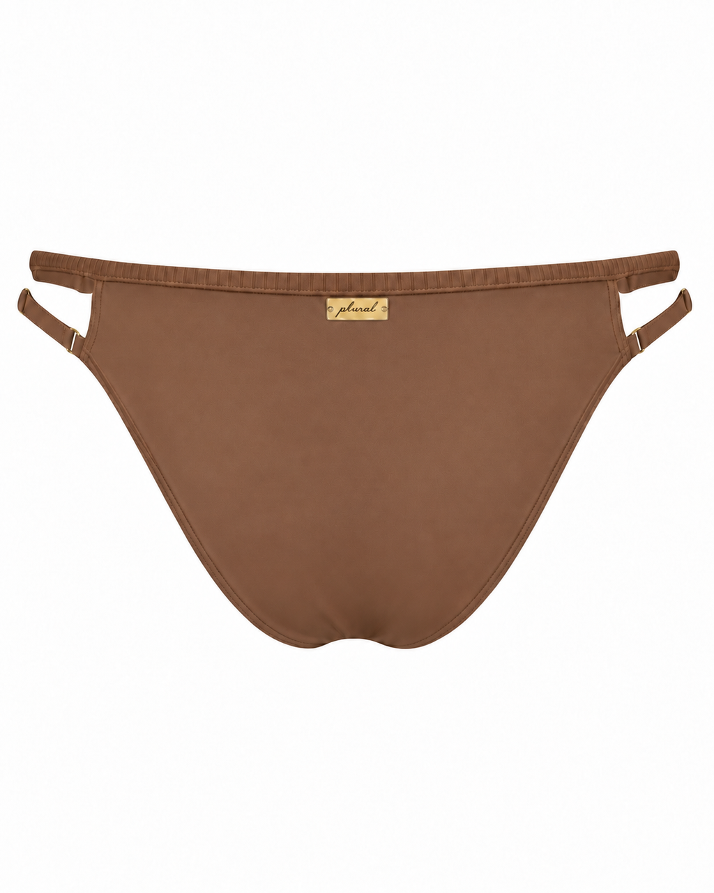 Thanks For The Space Bikini Bottoms in Cocoa Cashmere — rear view.