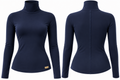 PHURAL Please, I’m Above This Turtleneck — Navy front and back